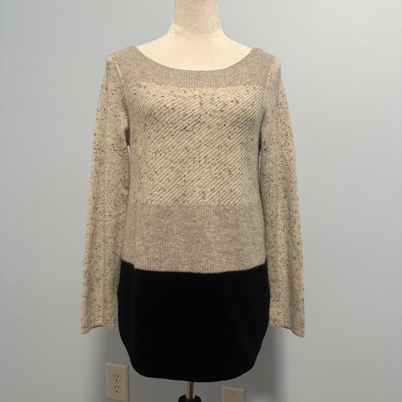 Charter Club Women’s 100% Cashmere Color Block Sweater‎ Size S - Picture 1 of 8